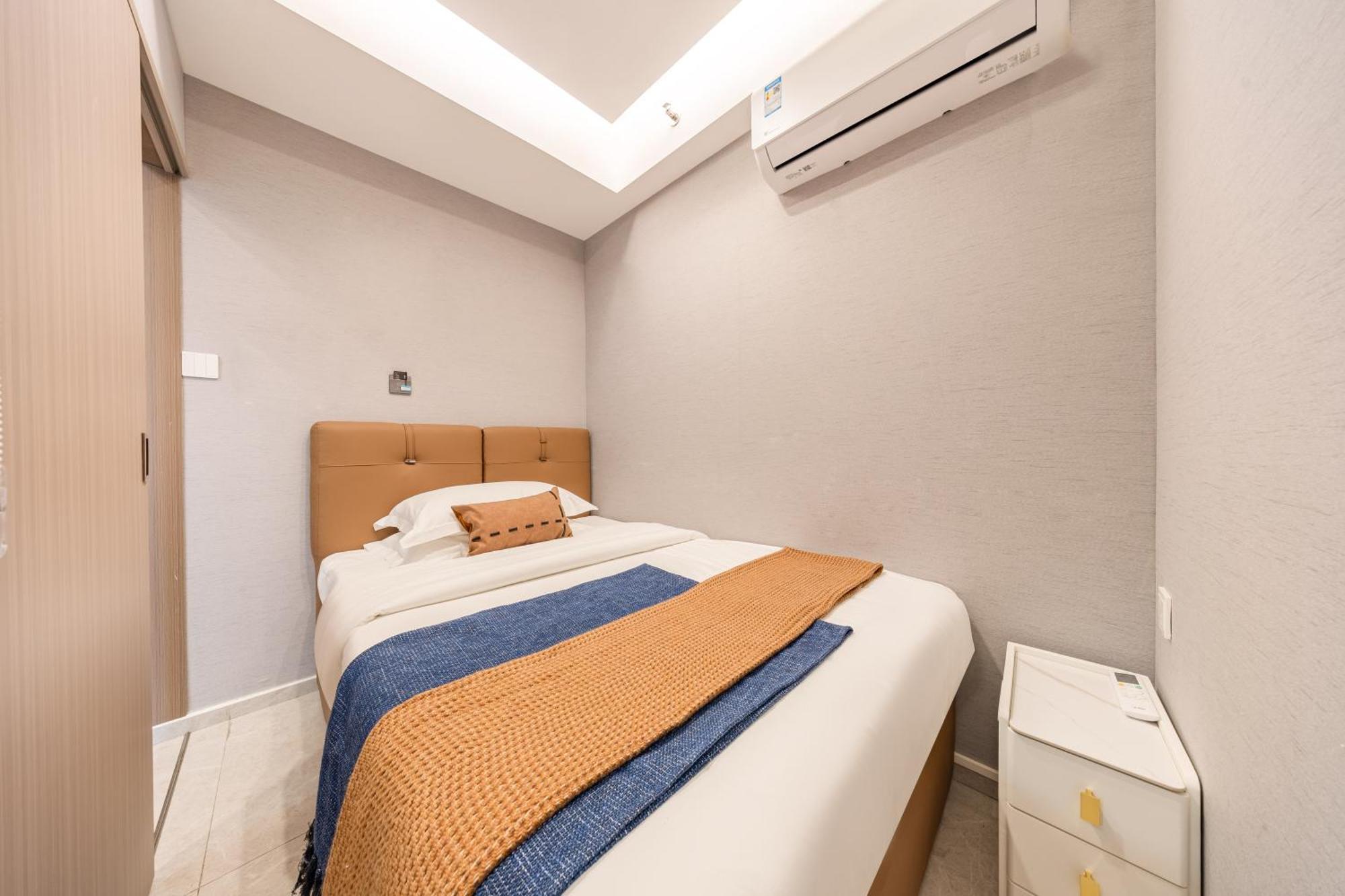 Boruisi Video And Audio Light House - Shenzhen Convention And Exhibition Center Gangxia Metro Station Apart otel Dış mekan fotoğraf
